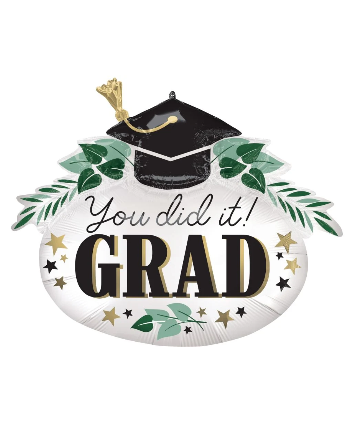 XXL Jumbo You Did It Grad Balloon With Helium