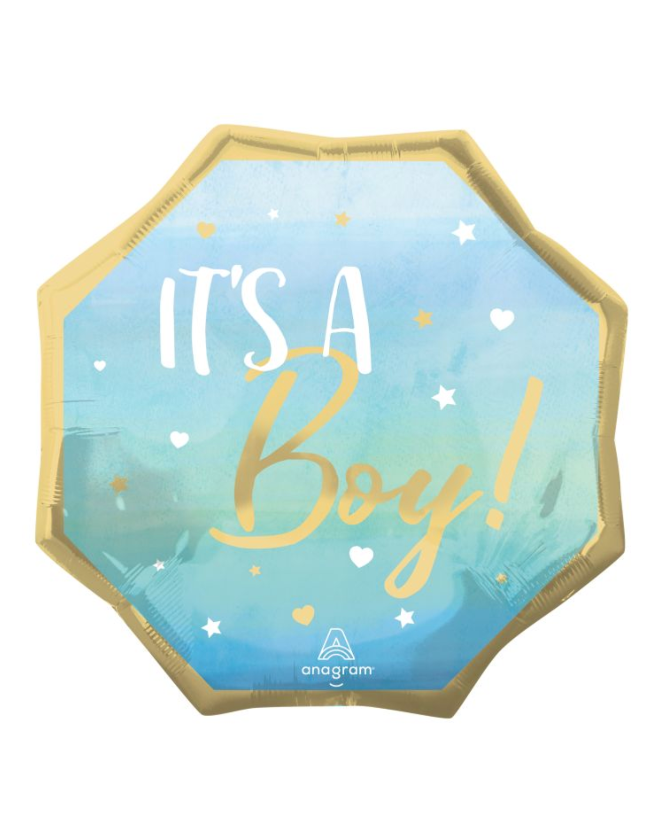 XXL It's A Boy34" Balloon With Helium